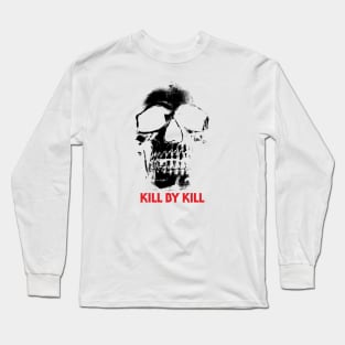 Black Skull Long Sleeve T-Shirt